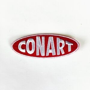 CONART Brand Logo Iron On Patch Embroidered 1990's Retro Graffiti Boy Skate Rap